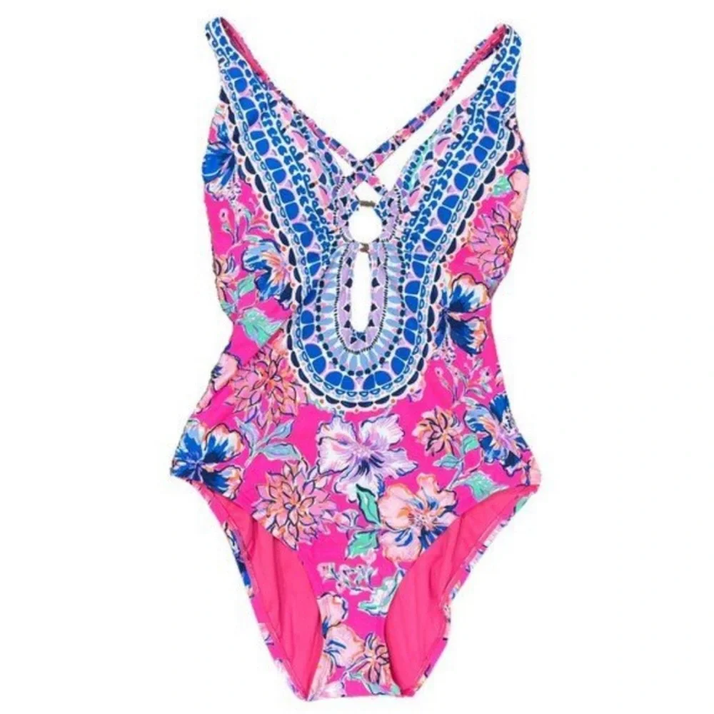 Beautiful Lilly Pulitzer swimsuit - Picture 6 of 7